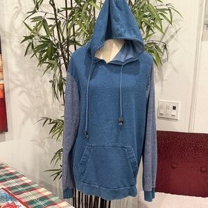 Blue Hooded Women’s Sweatshirt